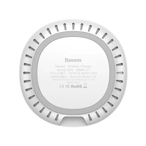 Baseus UFO Universal kabelloses Qi-Ladepad - Weiss