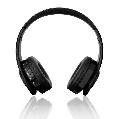 BTH-818 Over-Ear-Bluetooth-Stereo-Kopfh&ouml;rer-Headset - Mikrofon Schwarz