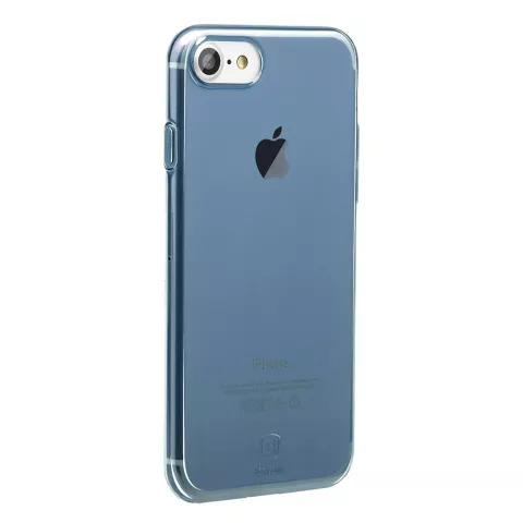 Baseus Simple Series Klare iPhone 7 8 SE 2020 SE 2022 H&uuml;lle - Blau