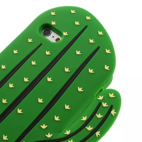 3D Kaktus H&uuml;lle Silikon iPhone 6 Plus 6s Plus - Gr&uuml;n