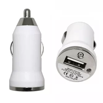 Autoladeger&auml;t Autoladeger&auml;t iPhone iPod Car Plug Adapter Ladeger&auml;t - Weiss