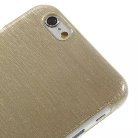 Geb&uuml;rstete Hartschalenh&uuml;lle iPhone 6 6s - Beige