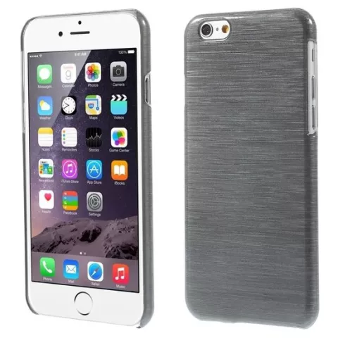 Geb&uuml;rstetes Hardcase iPhone 6 Plus 6s Plus H&uuml;lle - Grau