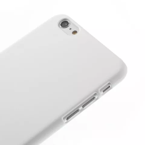 Einfarbige Hartschale iPhone 6 Plus 6s Plus H&uuml;lle - Weiss