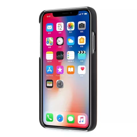 H&ouml;lzerne Bambush&uuml;lle Kompatibel mit iPhone X XS H&uuml;lle - Echtholz