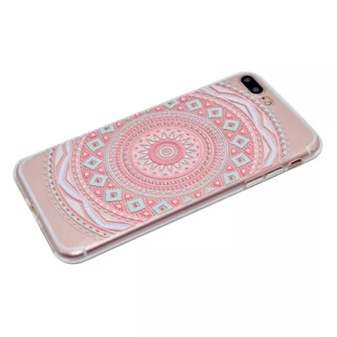 Mandala Fall TPU Muster Fall iPhone 7 Plus 8 Plus - Pastell