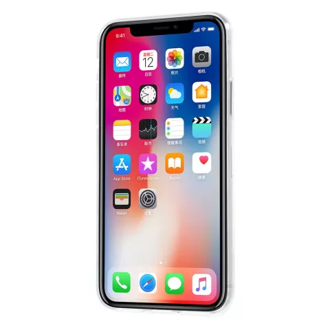 Wassermelonenh&uuml;lle TPU H&uuml;lle iPhone X XS - Transparent