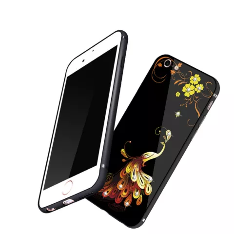 NXE Phoenix iPhone 6 6s Hybrid-TPU-PC-H&uuml;lle - Crystal Black