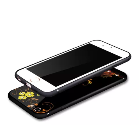 NXE Phoenix iPhone 6 6s Hybrid-TPU-PC-H&uuml;lle - Crystal Black