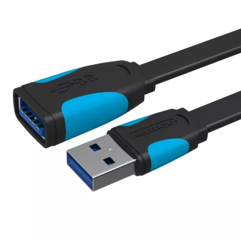 Vention A13 USB 3.0 Daten&uuml;bertragungskabels f&uuml;r Verl&auml;ngerungskabel von Stecker zu Buchse - L&auml;nge 2 m