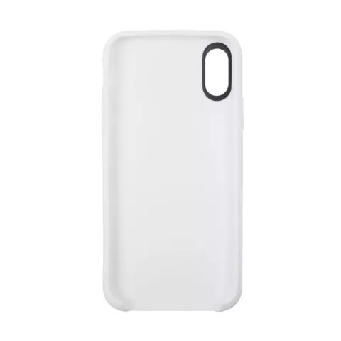 TPU H&uuml;lle flexible H&uuml;lle f&uuml;r iPhone X XS - Weiss