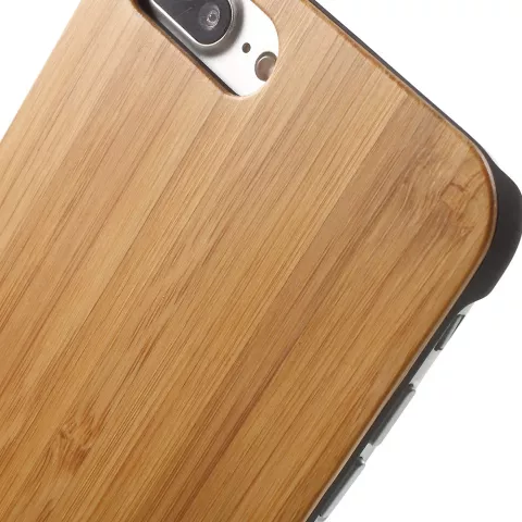 Bambusabdeckung Holzetui iPhone 7 Plus 8 Plus - Echtes Holz