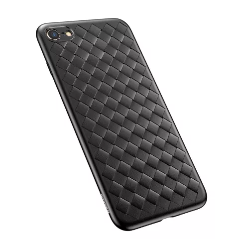 Baseus Weaving Case gewebte iPhone 6 6s TPU H&uuml;lle - Schwarz