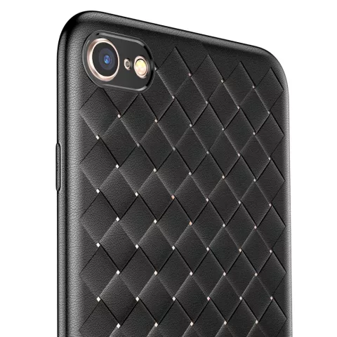 Baseus Weaving Case gewebte iPhone 6 6s TPU H&uuml;lle - Schwarz