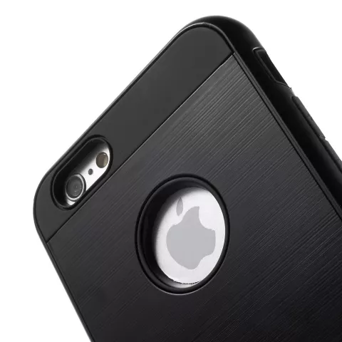 Stossfeste TPU-H&uuml;lle iPhone 6 6s - Sehr robust - Schwarz