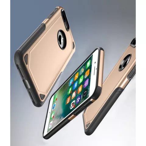 Pro Armor Gold Schutzh&uuml;lle iPhone 7 Plus 8 Plus - Goldh&uuml;lle