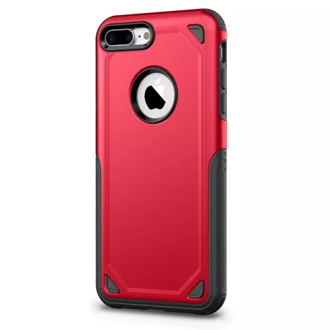 Pro Armor Red Schutzh&uuml;lle iPhone 7 Plus 8 Plus - Rote H&uuml;lle