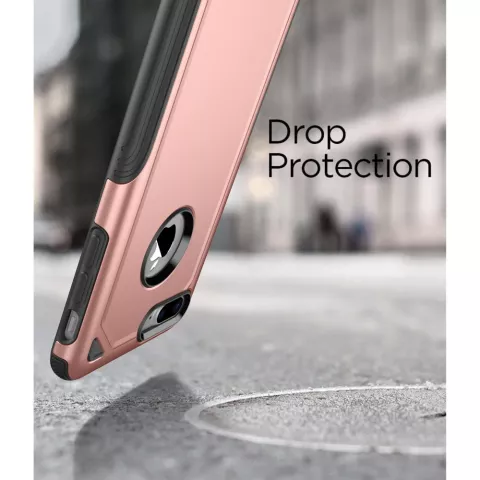 Pro Armor Schutzh&uuml;lle iPhone 7 Plus 8 Plus - Ros&eacute;gold H&uuml;lle