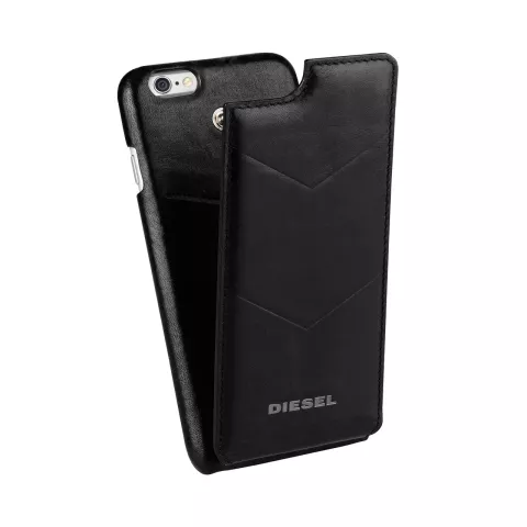 Dieseletui Ledertasche iPhone 6 6s - Schwarz