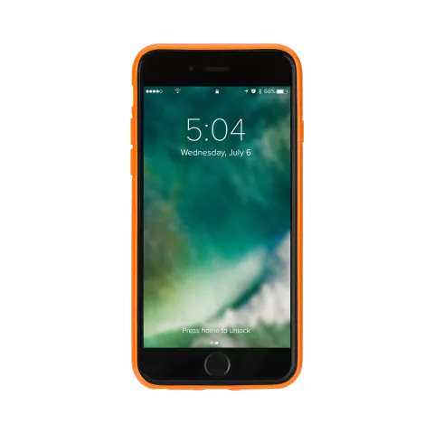 FLAVR Odet Sto&szlig;stangenetui iPhone 6 6s - Orange transparent