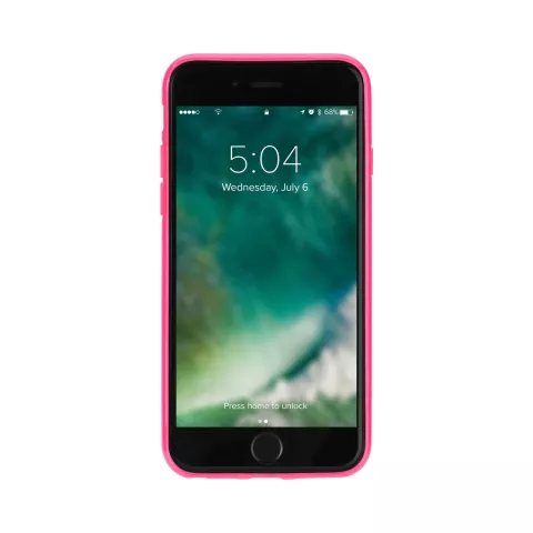 FLAVR Odet Sto&szlig;stangenetui iPhone 6 6s - Pink Clear