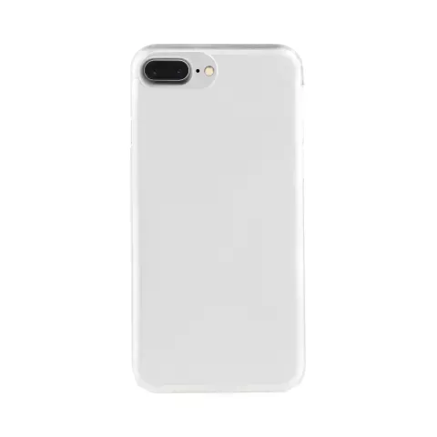 Xqisit iPlate Hochglanz iPhone 6 Plus 6s Plus 7 Plus 8 Plus Klare H&uuml;lle - Transparent