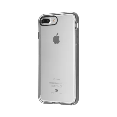 Xqisit PHANTOM XCEL H&uuml;lle iPhone 7 Plus 8 Plus H&uuml;lle - Transparent Grau