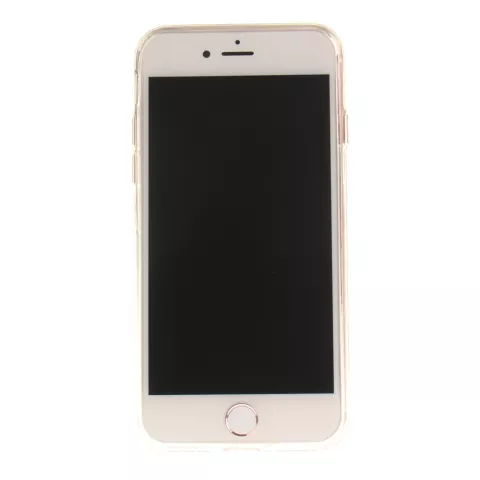 Klare Bl&uuml;tenzweige iPhone 7 8 SE 2020 SE 2022 TPU-H&uuml;lle - Pink Lila