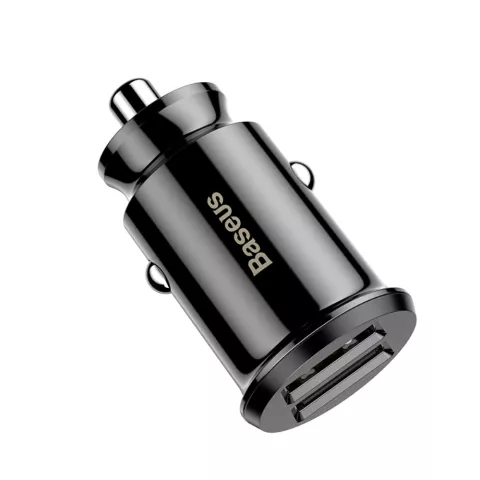 Baseus Universal Dual USB Autoladeger&auml;t 3.1 Ampere - Schwarz