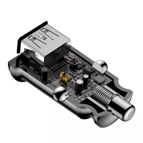 Baseus Universal Dual USB Autoladeger&auml;t 3.1 Ampere - Schwarz