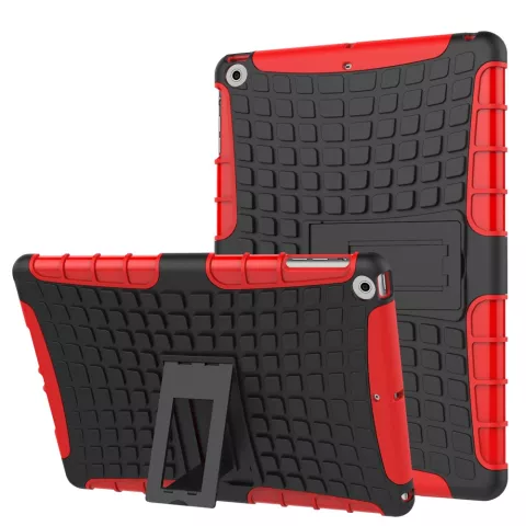 Survivor Cover Standard iPad 2017 2018 - Rot Schwarz