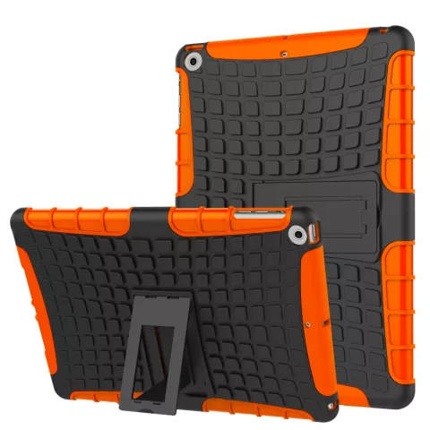 Survivor Cover Standardschutz iPad 2017 2018 - Orange Schwarz