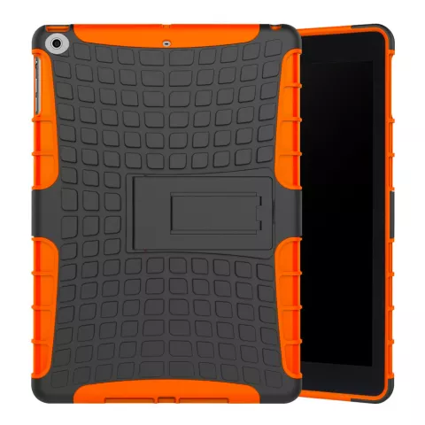 Survivor Cover Standardschutz iPad 2017 2018 - Orange Schwarz