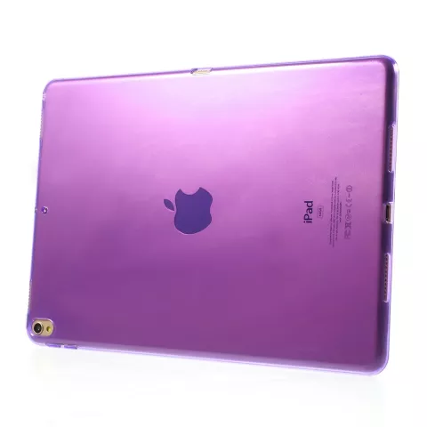 Klare iPad Air 3 (2019) &amp; iPad Pro 10,5 Zoll TPU-H&uuml;lle - Lila
