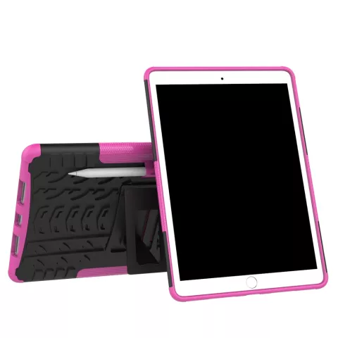 Hybrid TPU Polycarbonat iPad Air 3 (2019) &amp; iPad Pro 10,5 Zoll H&uuml;lle - Pink Profile Standard