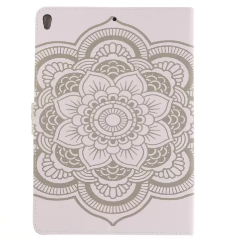 Mandala Leder Geldb&ouml;rse iPad Air 3 (2019) &amp; iPad Pro 10,5 Zoll H&uuml;lle - Weiss Standard