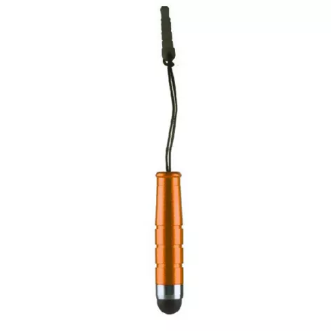 Mini Stylus Stift Kopfh&ouml;reranschluss Aux - Orange