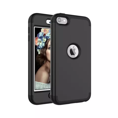 R&uuml;stungsetui iPod Touch 5 6 7 - Schwarzes Etui - Zus&auml;tzlicher Schutz