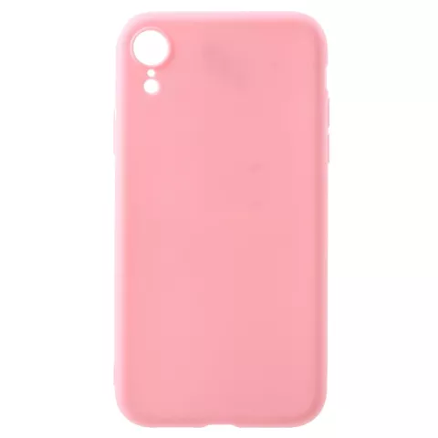 Matte TPU H&uuml;lle Flexibles iPhone XR - Pink
