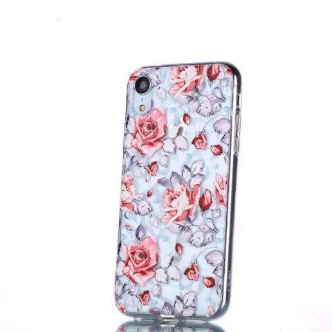 Diamanth&uuml;lle TPU iPhone XR H&uuml;lle - Rosen