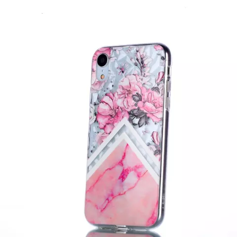 Diamant TPU iPhone XR H&uuml;lle - Pink