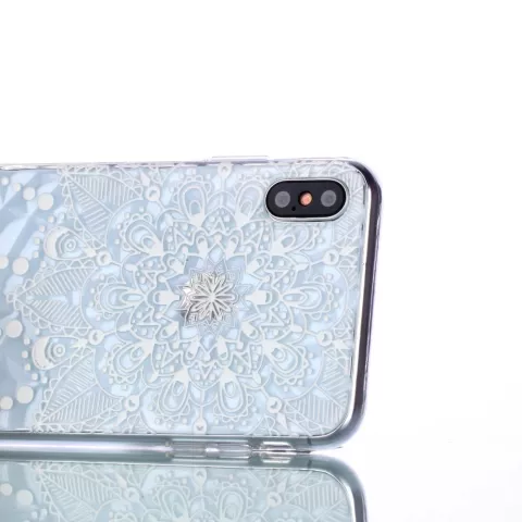 Diamant H&uuml;lle TPU iPhone XS Max H&uuml;lle - Mandala