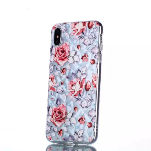 Diamanth&uuml;lle TPU iPhone XS Max H&uuml;lle - Rosen