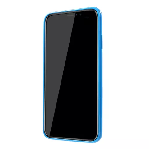 Flexible TPU-H&uuml;lle f&uuml;r iPhone XS Max H&uuml;lle - Glossy Blue