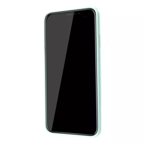 Flexible TPU H&uuml;lle iPhone XS Max H&uuml;lle - Cyan