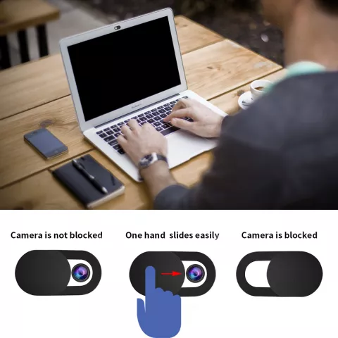 Webcam deckt 3 St&uuml;ck Privacy Slider - Laptop Phone Tablet