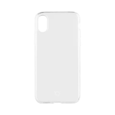 Xqisit Flex Case Cover Abdeckung transparent flexibel weich iPhone XS Max - Transparent