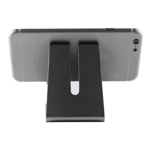 Mobiler/GSM-Design-Standard-Universal-iPhone-Tischhalter aus Aluminium &ndash; mattschwarz