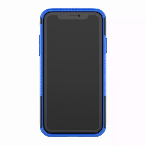 Hybrid Standardgeh&auml;use stossfeste Abdeckung iPhone XS Max - Blau