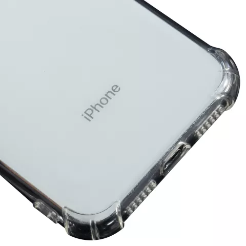 Transparente klare extra sch&uuml;tzende TPU iPhone XR H&uuml;lle - transparenter Schutz